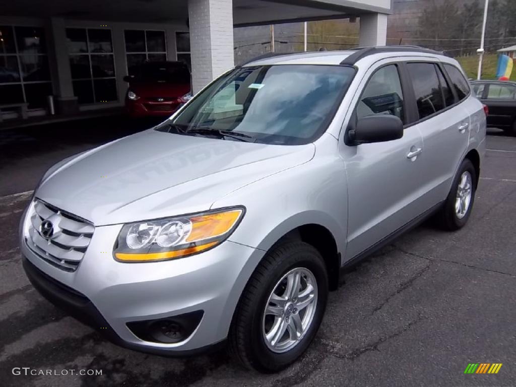 Moonstone Silver 2011 Hyundai Santa Fe GLS Exterior Photo #47840093