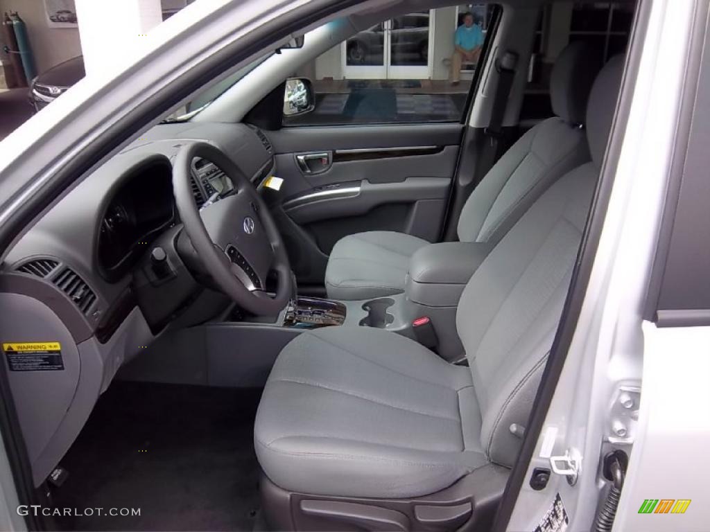 Gray Interior 2011 Hyundai Santa Fe GLS Photo #47840264