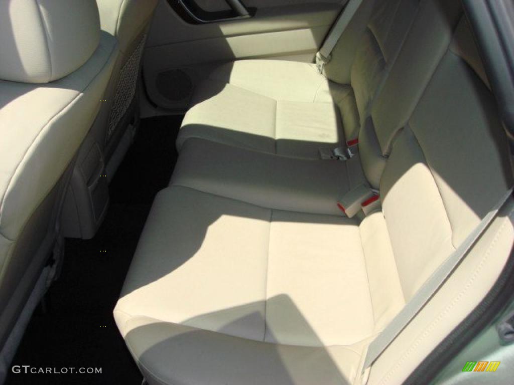 2009 Outback 2.5i Limited Wagon - Seacrest Green Metallic / Warm Ivory photo #12