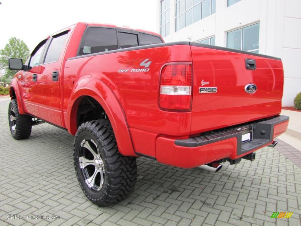 Bright Red 2008 Ford F150 FX4 SuperCrew 4x4 Exterior Photo #47841788