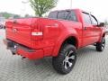 Bright Red 2008 Ford F150 FX4 SuperCrew 4x4 Exterior