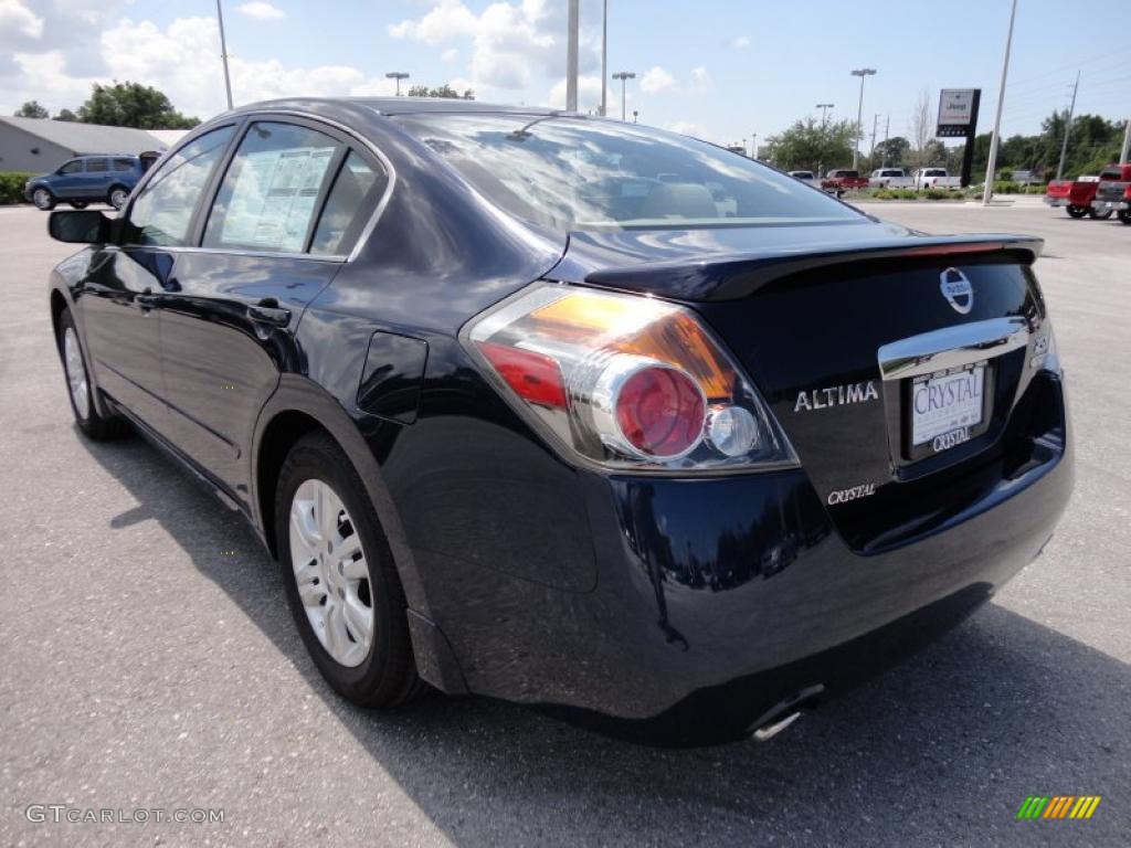 2011 Altima 2.5 S - Navy Blue / Blond photo #3