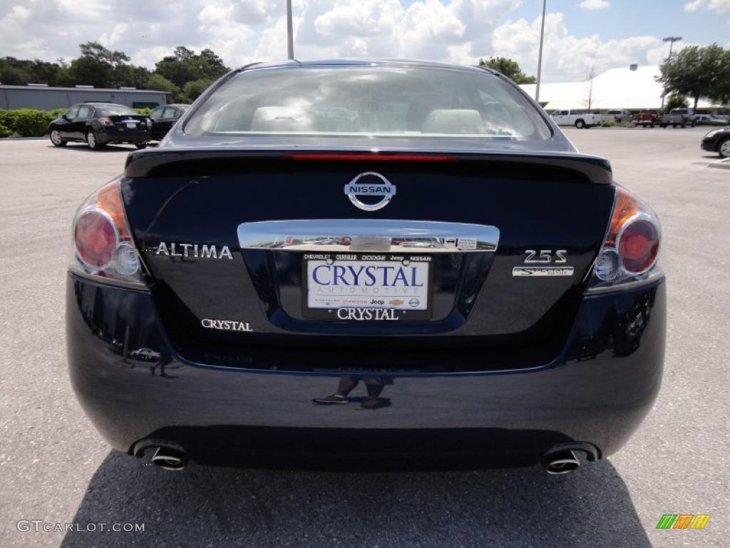 2011 Altima 2.5 S - Navy Blue / Blond photo #8