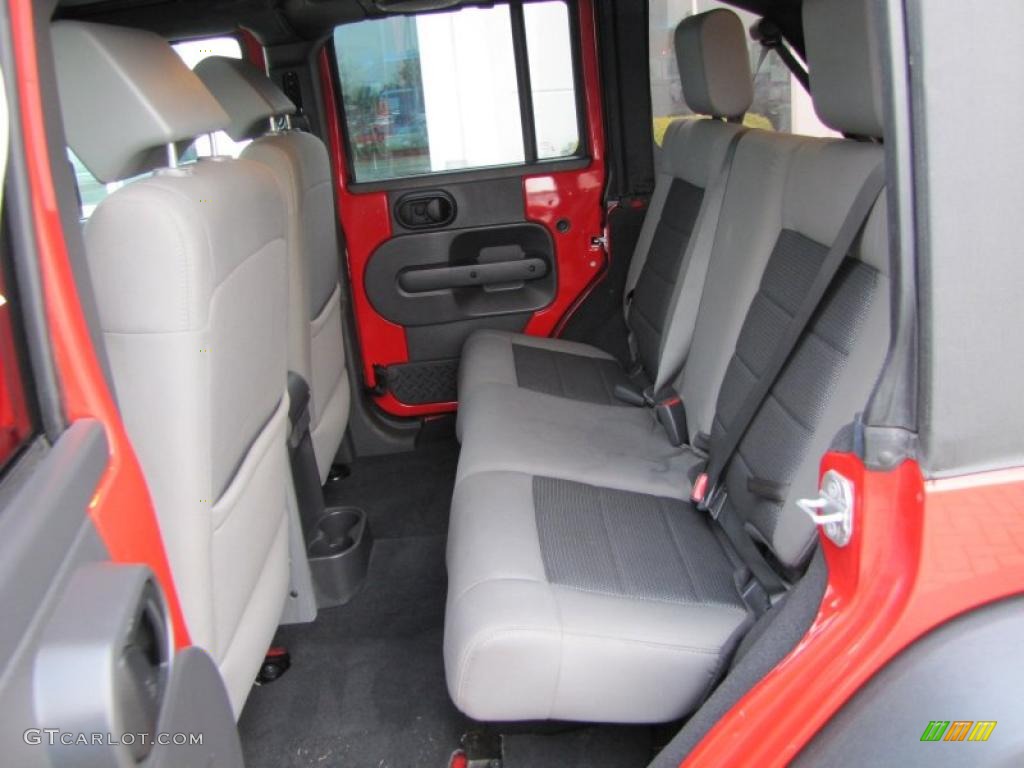 2010 Jeep Wrangler Unlimited Sport Interior Color Photos