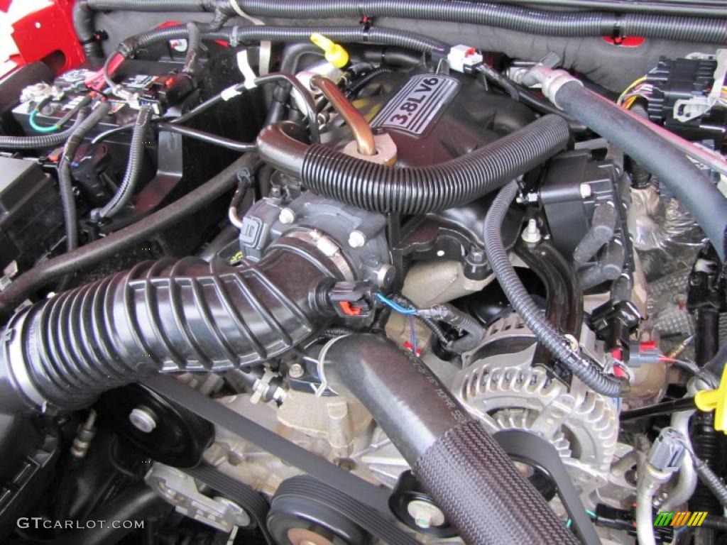 2010 Jeep Wrangler Unlimited Sport 3.8 Liter OHV 12-Valve V6 Engine Photo #47842643