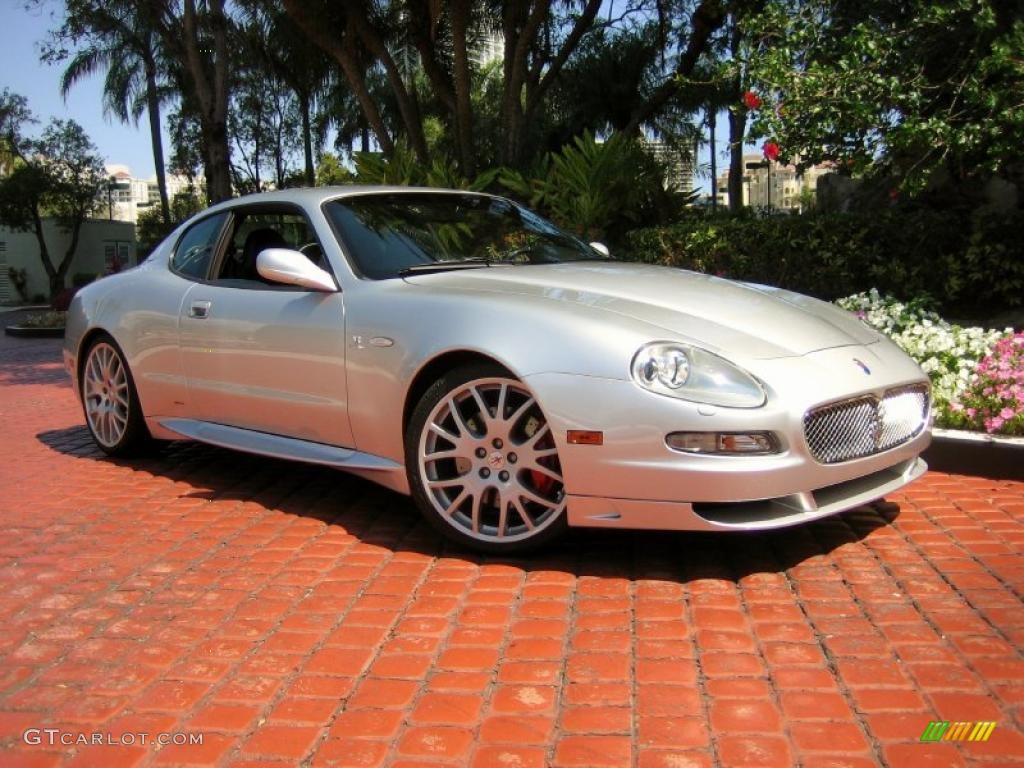 Grigio Touring (Metallic Silver) 2006 Maserati GranSport Coupe Exterior Photo #47842727