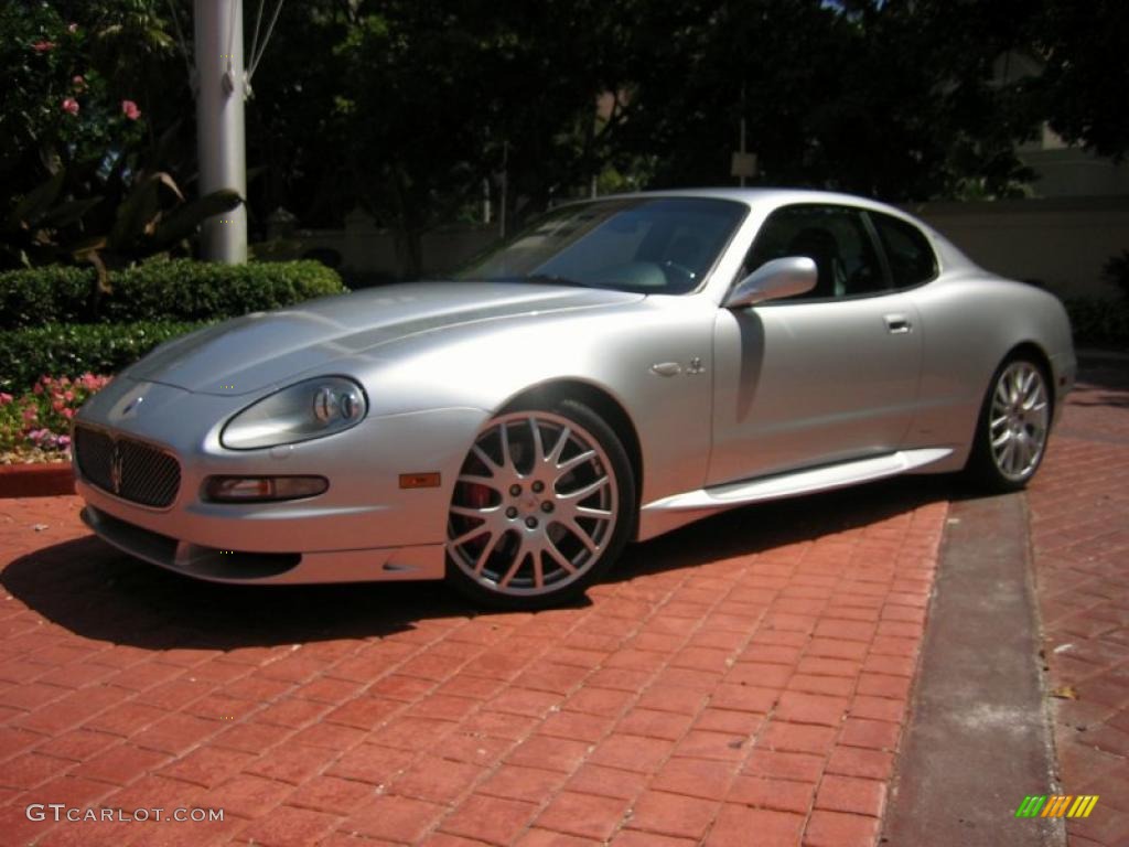 Grigio Touring (Metallic Silver) 2006 Maserati GranSport Coupe Exterior Photo #47842757