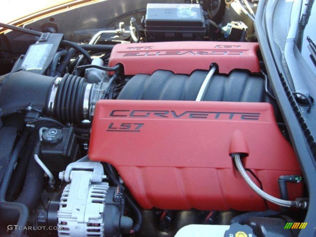 2007 Chevrolet Corvette Z06 7.0 Liter OHV 16-Valve LS7 V8 Engine Photo #47842829