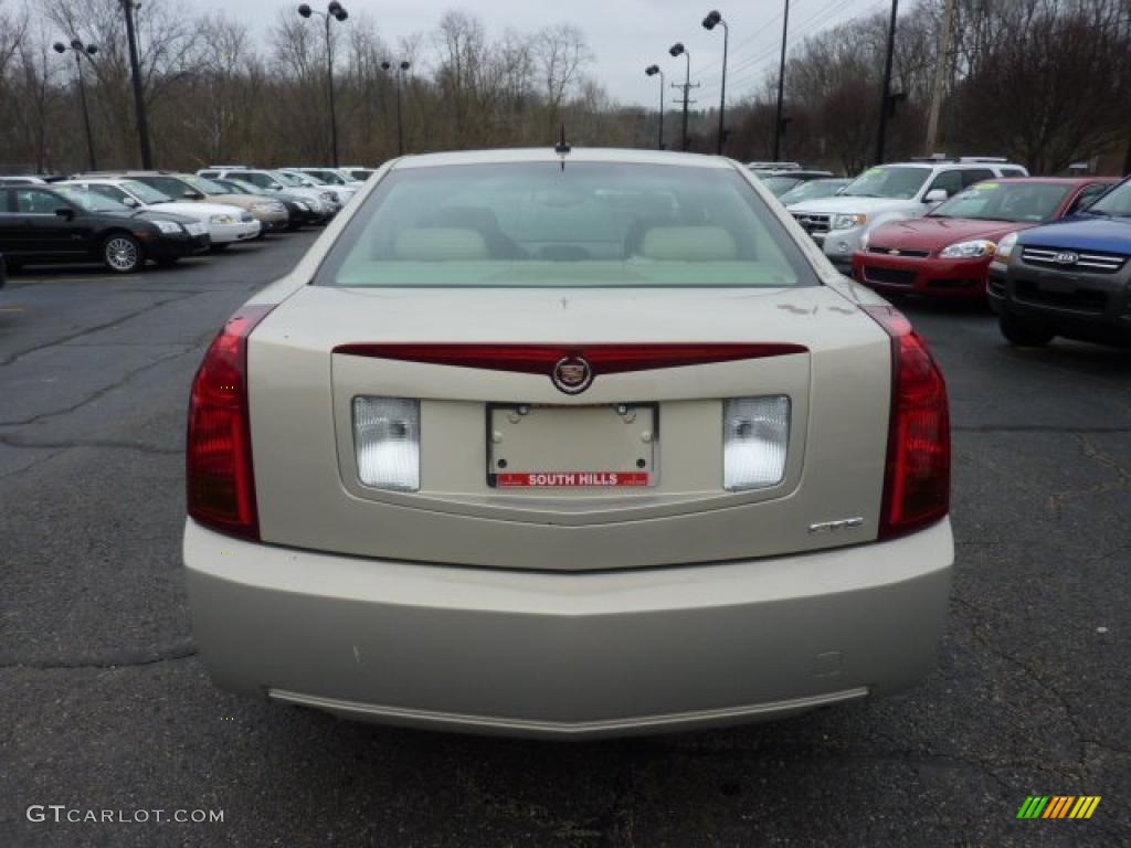 2007 CTS Sport Sedan - Gold Mist / Cashmere photo #3
