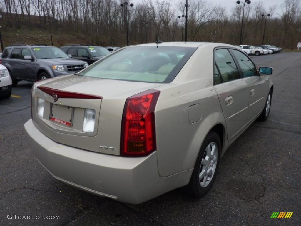 2007 CTS Sport Sedan - Gold Mist / Cashmere photo #4