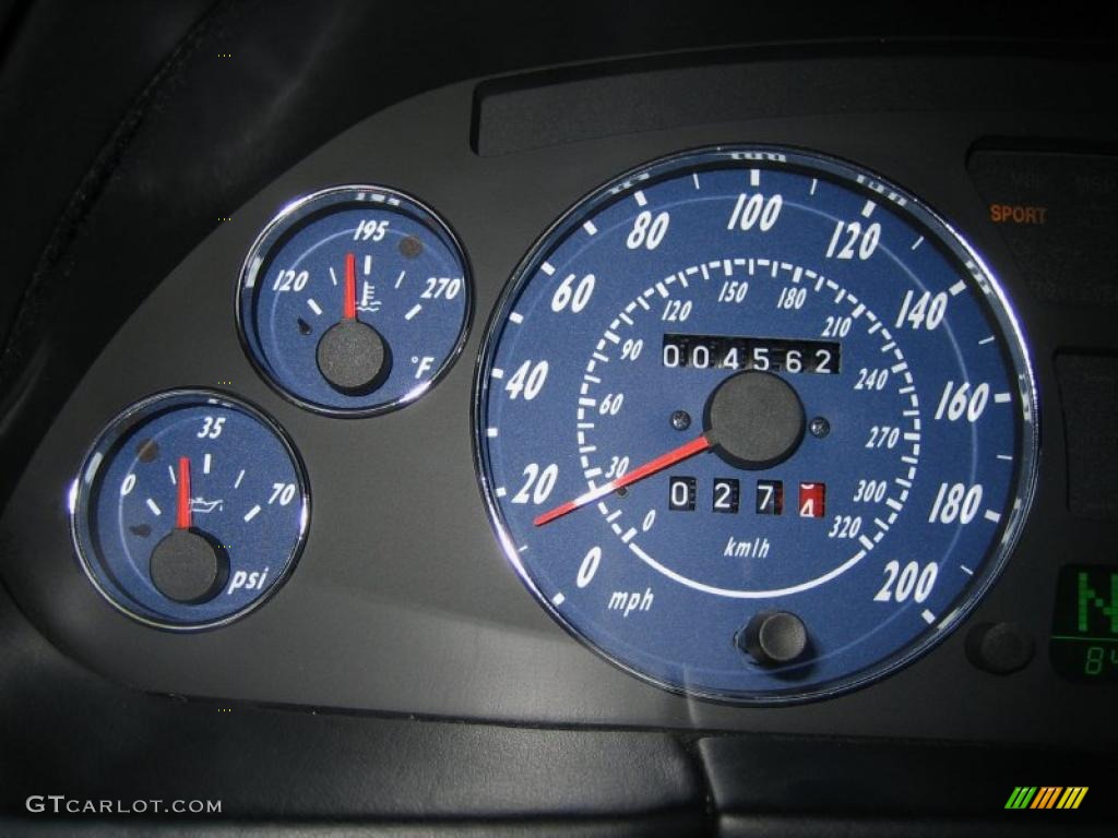 2006 Maserati GranSport Coupe Gauges Photo #47843084