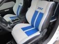 Pearl White/Blue Interior Photo for 2011 Dodge Challenger #47843993