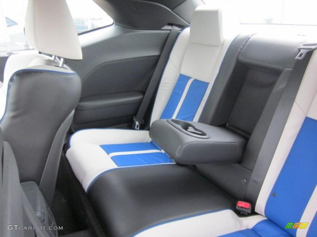 Pearl White/Blue Interior 2011 Dodge Challenger SRT8 392 Inaugural Edition Photo #47844007