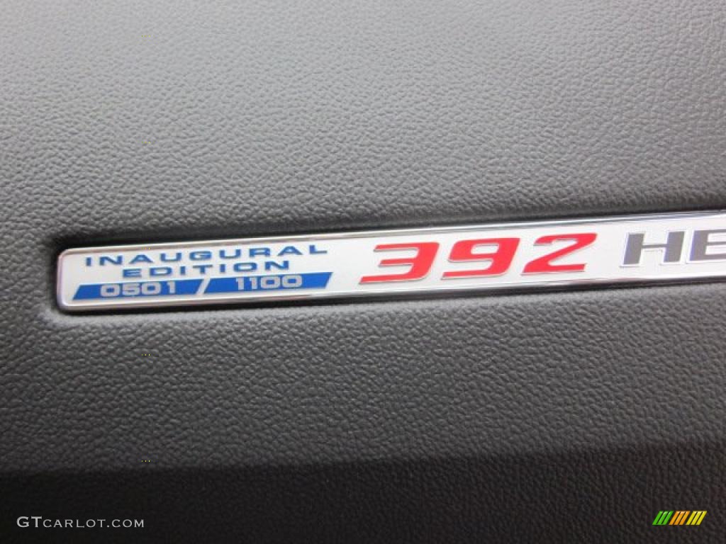 2011 Challenger SRT8 392 Inaugural Edition - Bright White / Pearl White/Blue photo #17