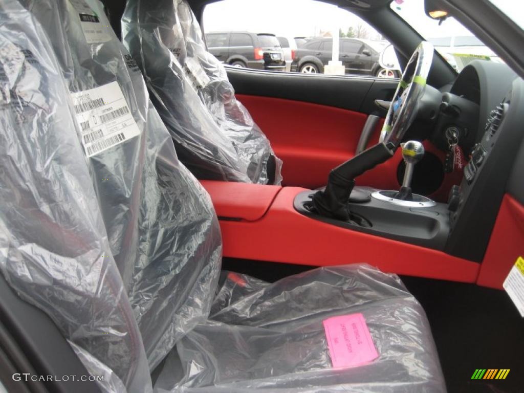 Black/Red Interior 2009 Dodge Viper SRT-10 Coupe Photo #47844362