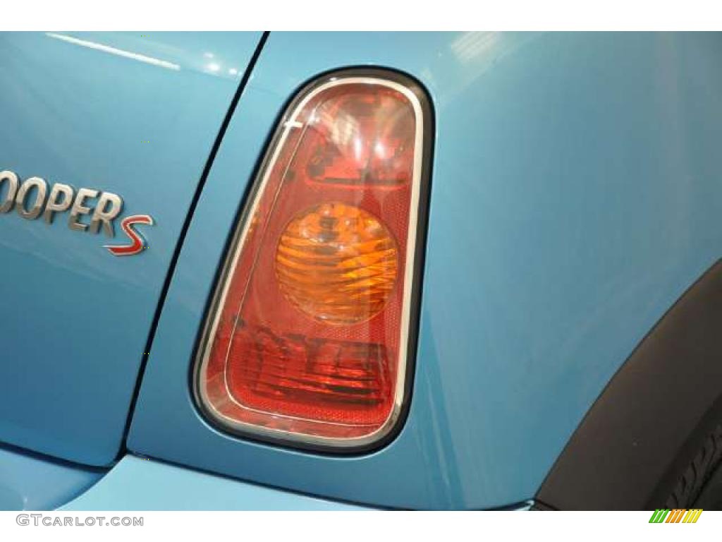 2004 Cooper S Hardtop - Electric Blue Metallic / Panther Black photo #6