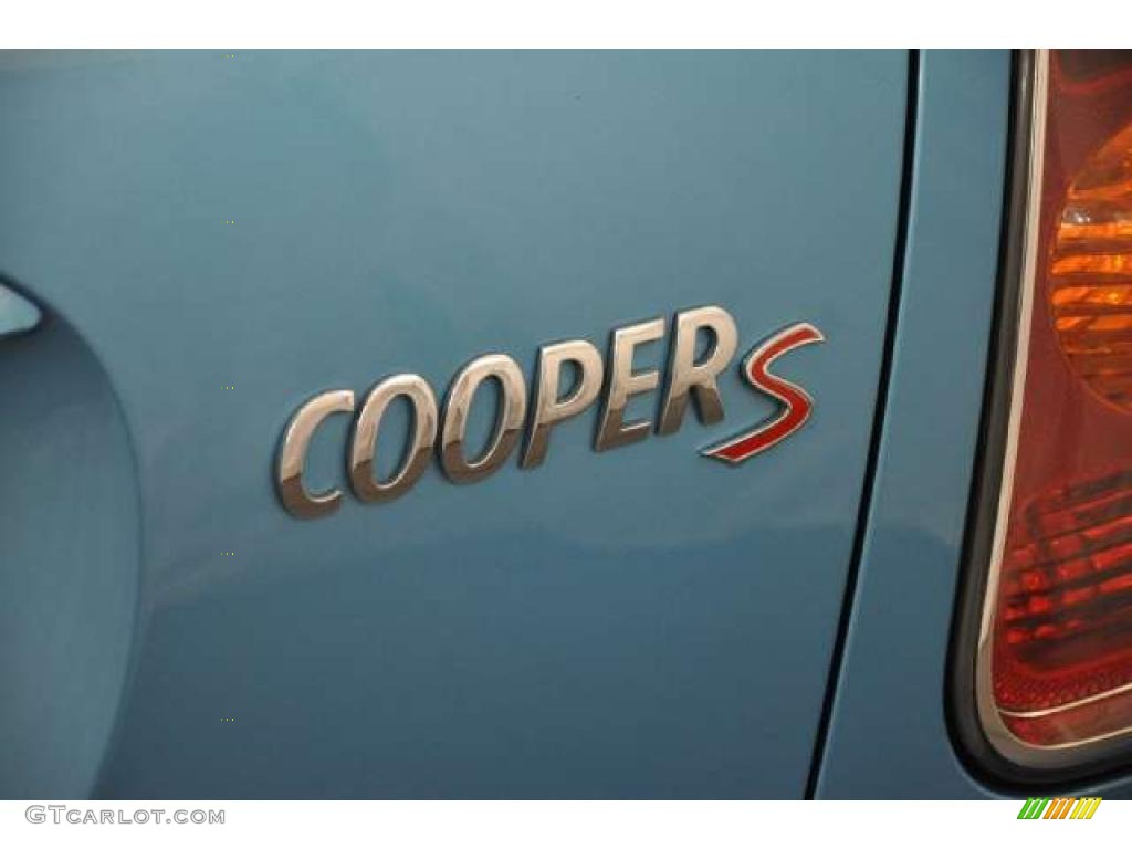 2004 Cooper S Hardtop - Electric Blue Metallic / Panther Black photo #7