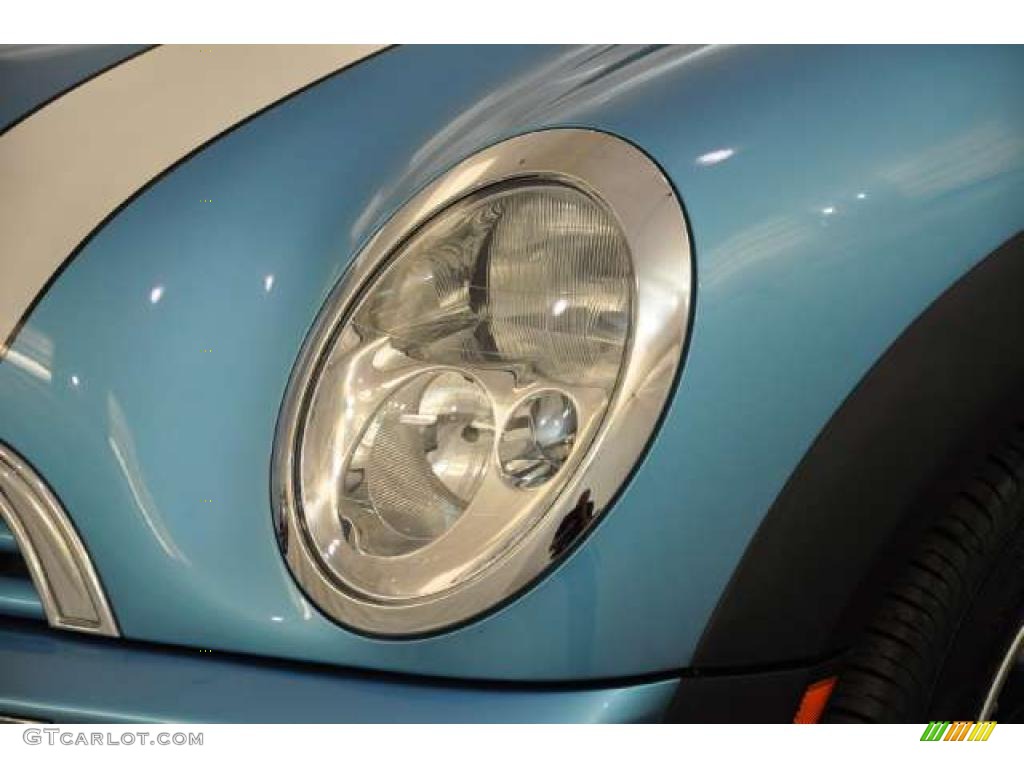 2004 Cooper S Hardtop - Electric Blue Metallic / Panther Black photo #12