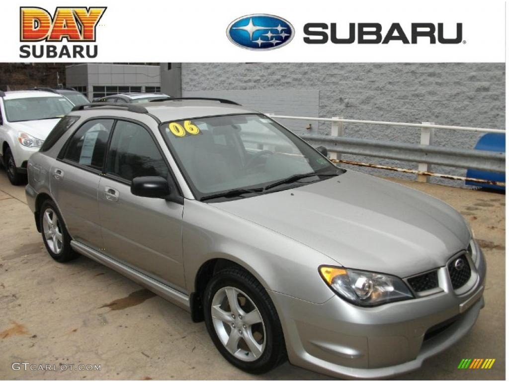 Crystal Gray Metallic Subaru Impreza