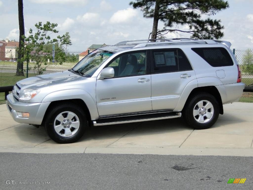 Titanium Metallic 2003 Toyota 4Runner Limited 4x4 Exterior Photo #47846798