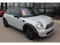 2011 White Silver Metallic Mini Cooper Hardtop  photo #3