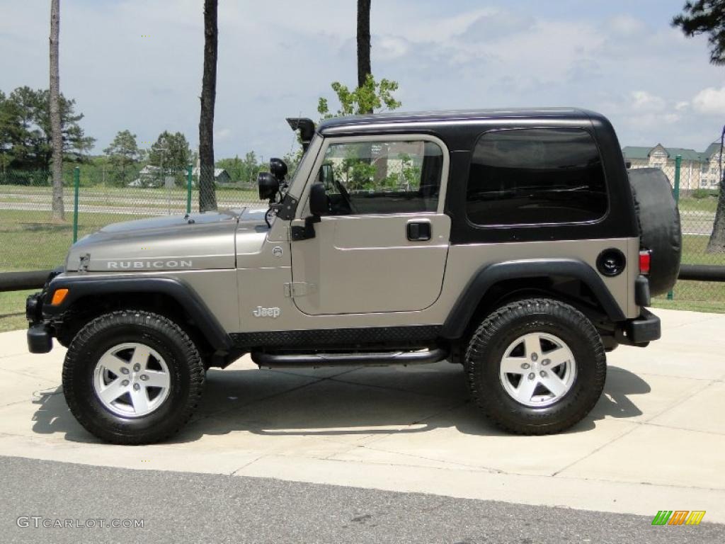 2006 Wrangler Rubicon 4x4 - Light Khaki Metallic / Khaki photo #7