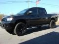 Galaxy Black - Titan SE Crew Cab Photo No. 2