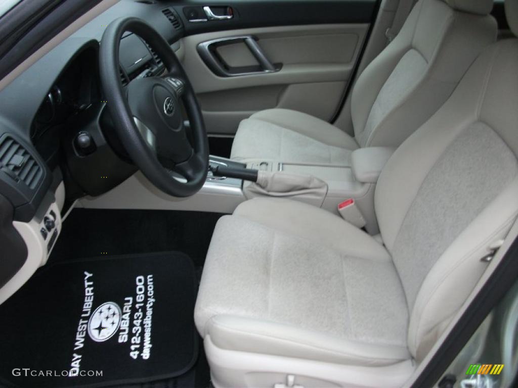 2009 Outback 2.5i Special Edition Wagon - Seacrest Green Metallic / Warm Ivory photo #12