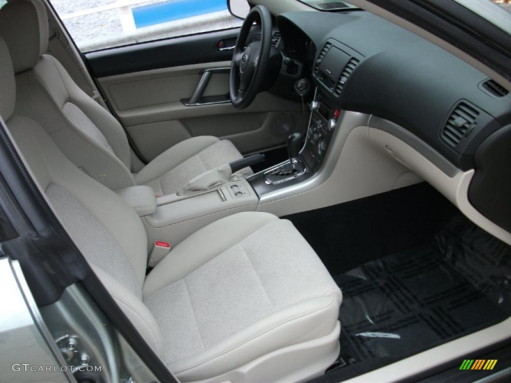 2009 Outback 2.5i Special Edition Wagon - Seacrest Green Metallic / Warm Ivory photo #17