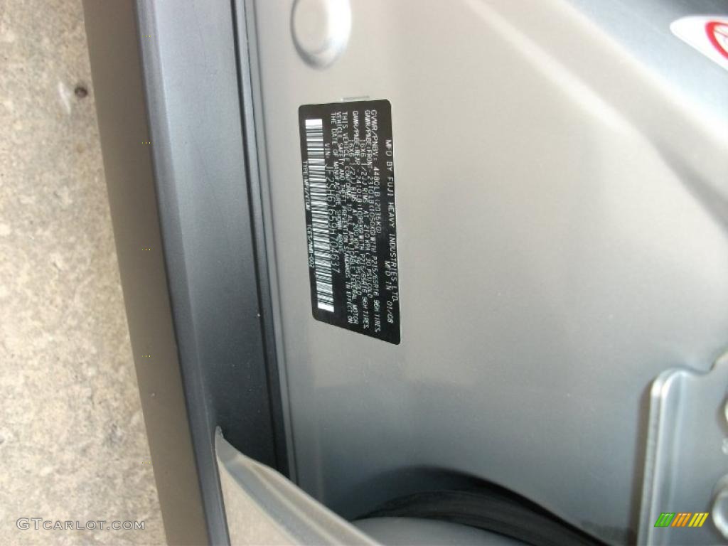 2009 Forester 2.5 X - Spark Silver Metallic / Black photo #11