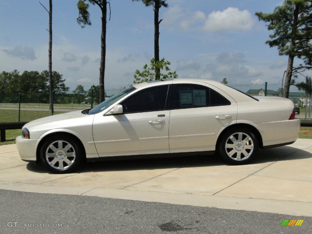 Ivory Parchment Metallic 2003 Lincoln LS V8 Exterior Photo #47849024