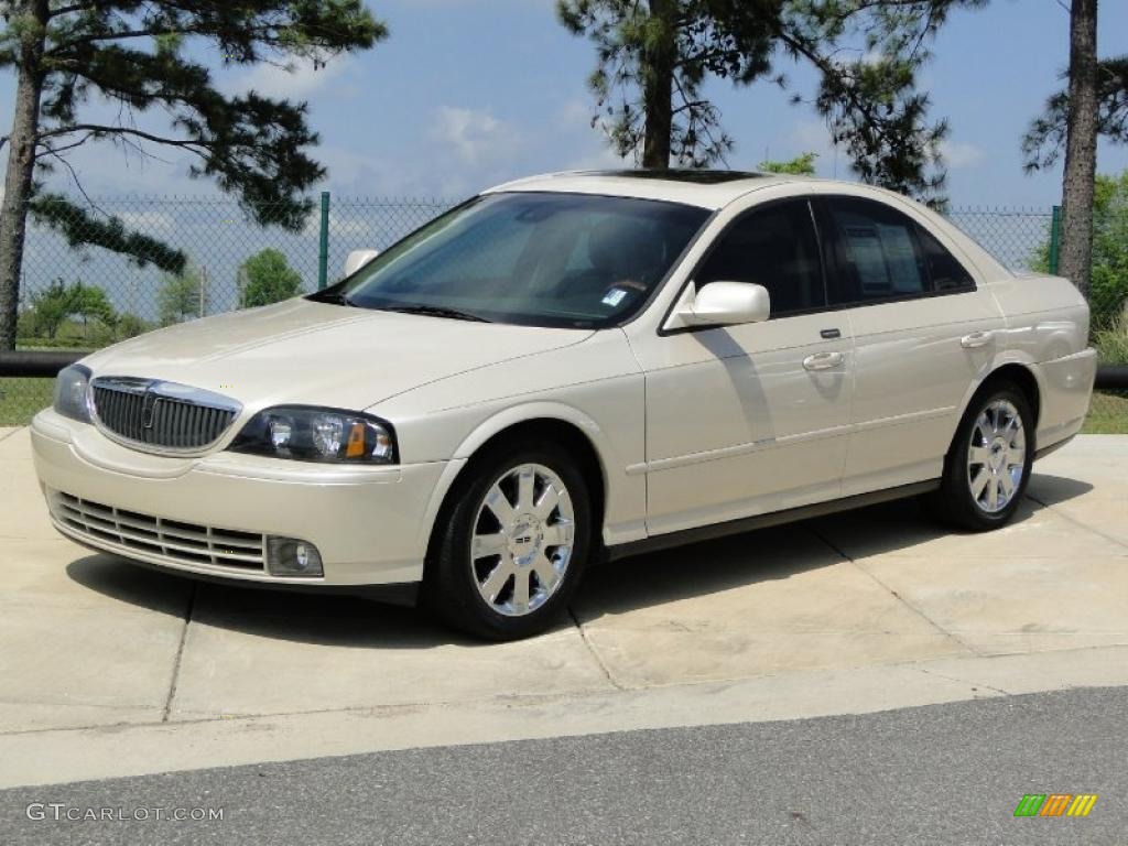 Ivory Parchment Metallic 2003 Lincoln LS V8 Exterior Photo #47849075