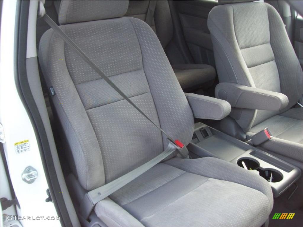 2008 CR-V EX 4WD - Taffeta White / Gray photo #16