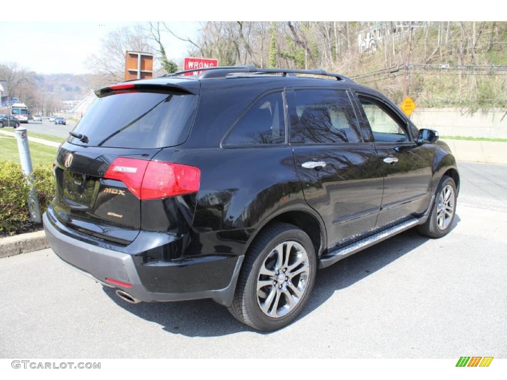 2007 MDX Sport - Formal Black Pearl / Ebony photo #4