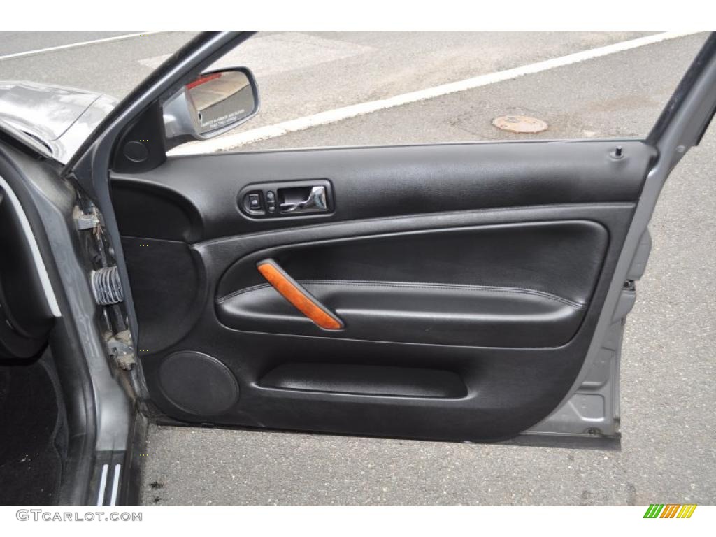 2003 Volkswagen Passat GLX 4Motion Wagon Black Door Panel Photo #47850623