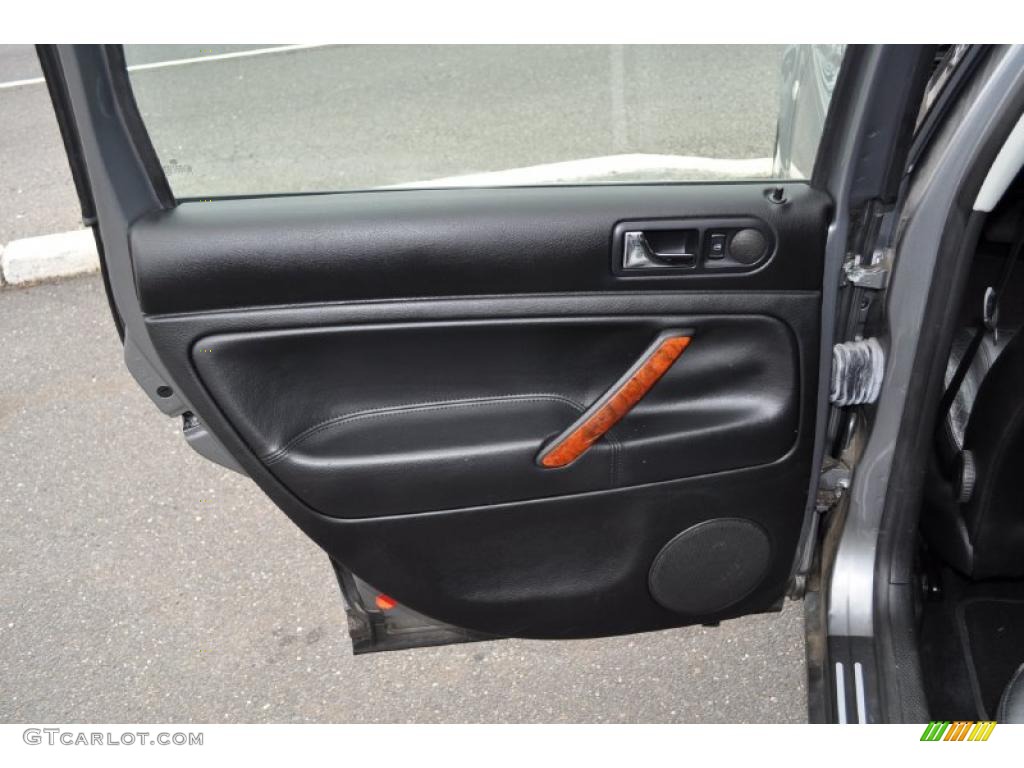 2003 Volkswagen Passat GLX 4Motion Wagon Black Door Panel Photo #47850656