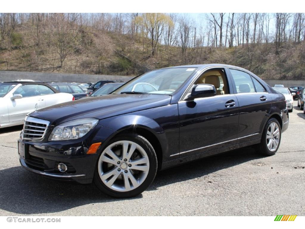 Capri Blue Metallic 2008 Mercedes-Benz C 300 4Matic Luxury Exterior Photo #47851307
