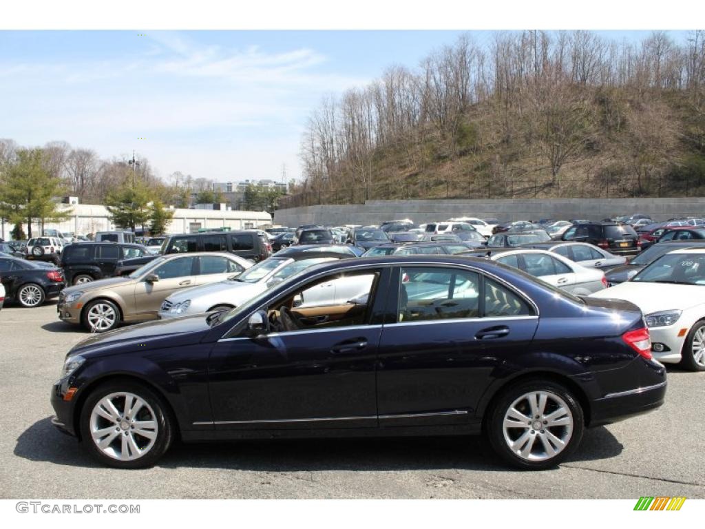 Capri Blue Metallic 2008 Mercedes-Benz C 300 4Matic Luxury Exterior Photo #47851340