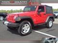 Flame Red - Wrangler X 4x4 Photo No. 1