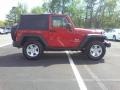 Flame Red - Wrangler X 4x4 Photo No. 17