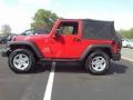 Flame Red - Wrangler X 4x4 Photo No. 18