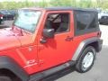 Flame Red - Wrangler X 4x4 Photo No. 20