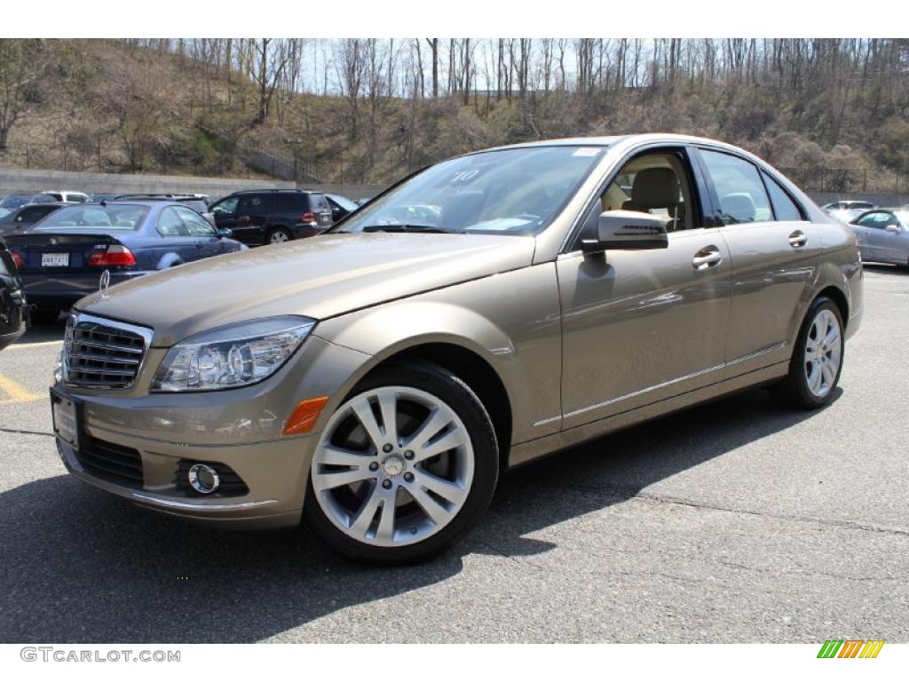 Sand Beige Metallic 2010 Mercedes-Benz C 300 Luxury 4Matic Exterior Photo #47851847