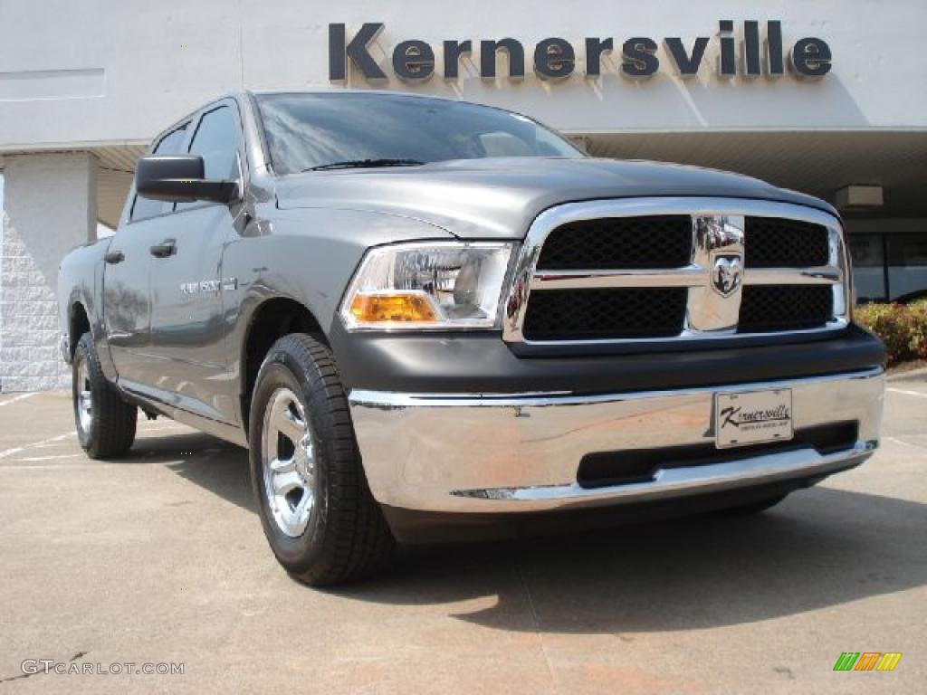 2011 Ram 1500 ST Crew Cab - Mineral Gray Metallic / Dark Slate Gray/Medium Graystone photo #1