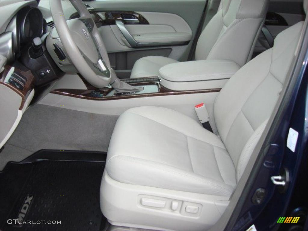 Taupe Gray Interior 2010 Acura MDX Technology Photo #47852117