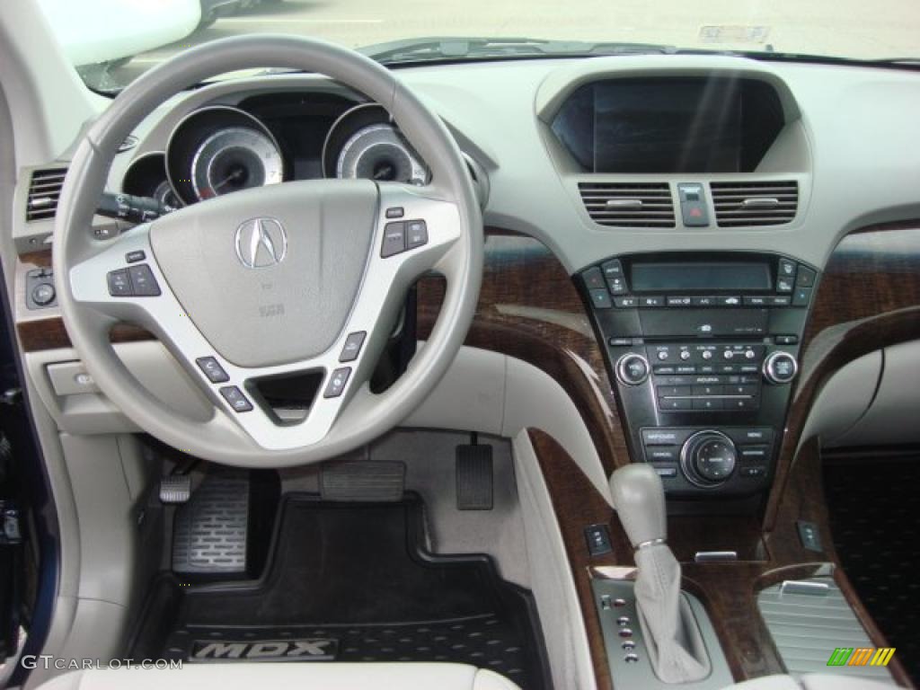 2010 Acura MDX Technology Taupe Gray Dashboard Photo #47852150