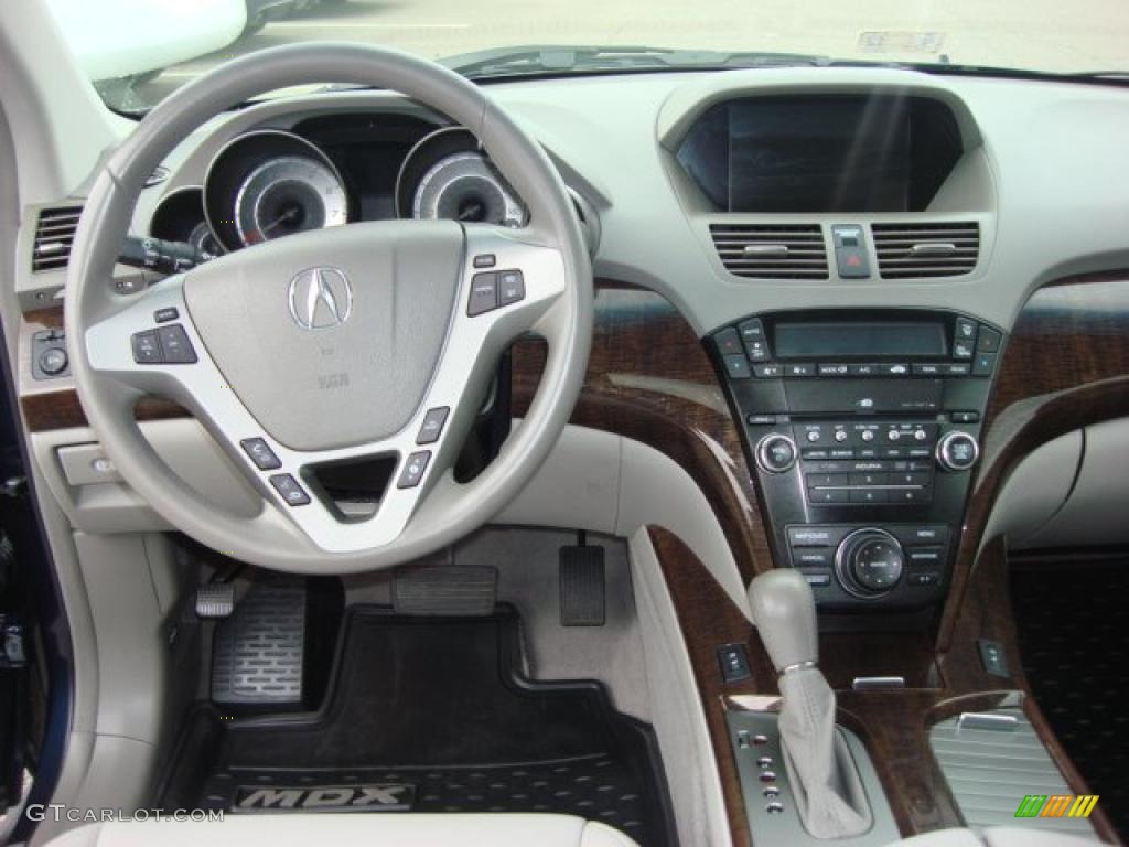 2010 MDX Technology - Bali Blue Pearl / Taupe Gray photo #13