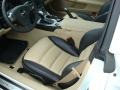 Ebony Black/Cashmere 2011 Chevrolet Corvette Coupe Interior Color