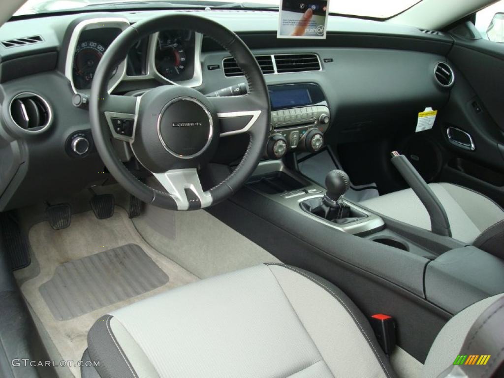 Gray Interior 2011 Chevrolet Camaro SS/RS Coupe Photo #47852519
