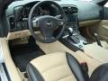 2011 Chevrolet Corvette Ebony Black/Cashmere Interior Prime Interior Photo